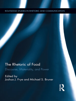 cover image of The Rhetoric of Food